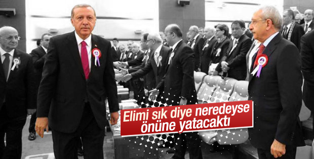 Kemal Kılıçdaroğlu Erdoğan'ın el sıkmamasına içerledi
