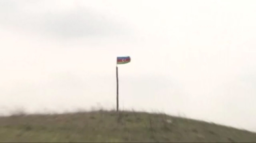 Talış Tepesi'ne 24 yıl sonra Azerbaycan bayrağı dikildi